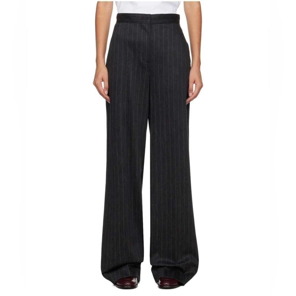 Maxmara Black Stripe Trousers